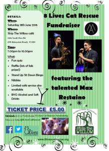 june fundraiser poster